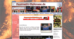 Desktop Screenshot of feuerwehr-mellensee.de